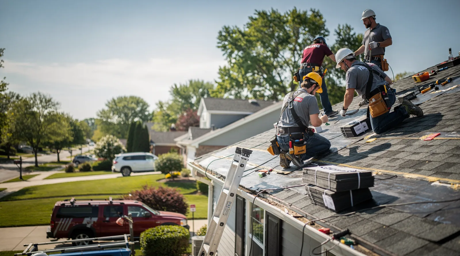 Roof Repair in Elkhart, IL around you